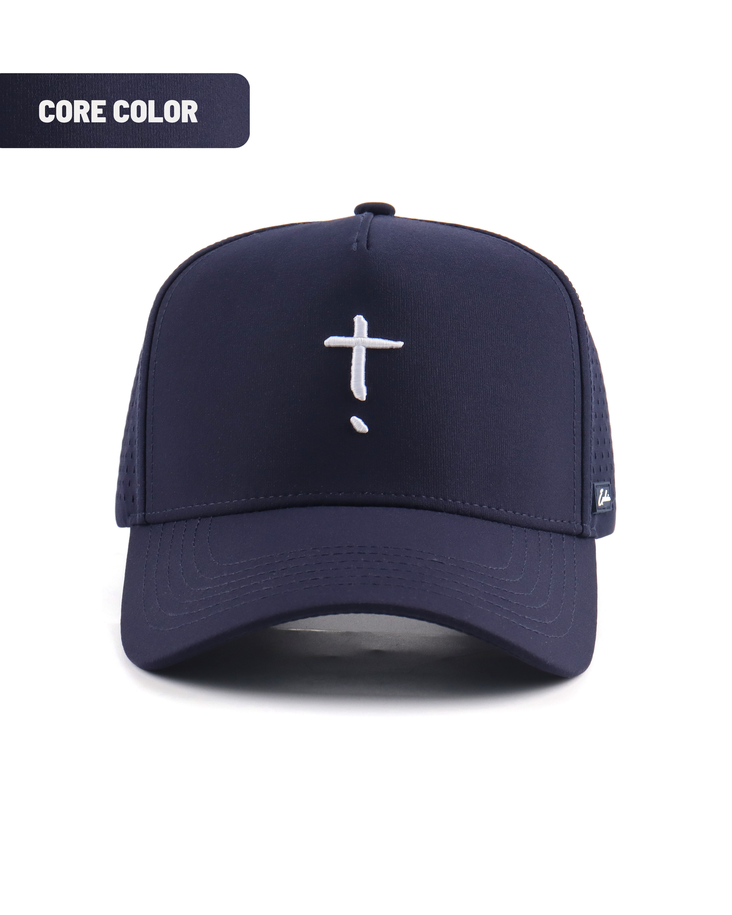 Exclaim Jesus Summit Cap | Original Navy | High Profile