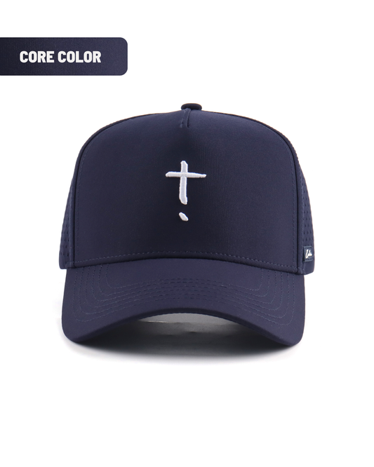 Exclaim Jesus Summit Cap | Original Navy | High Profile