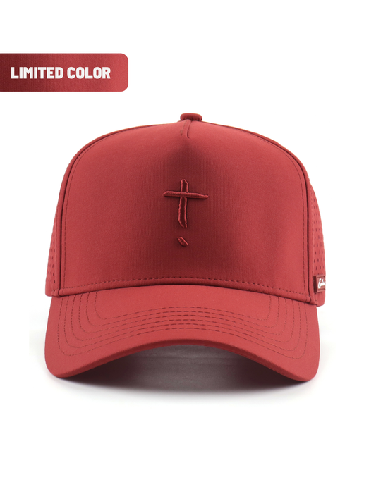 Exclaim Jesus Summit Cap | Maroon | High Profile