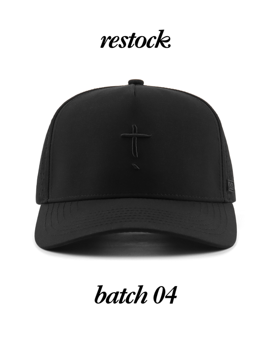 Exclaim Jesus Summit Cap | Black/Black | High Profile