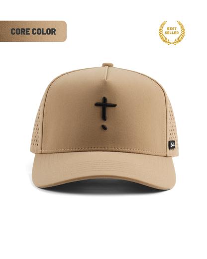 Exclaim Jesus Summit Cap | Khaki | High Profile