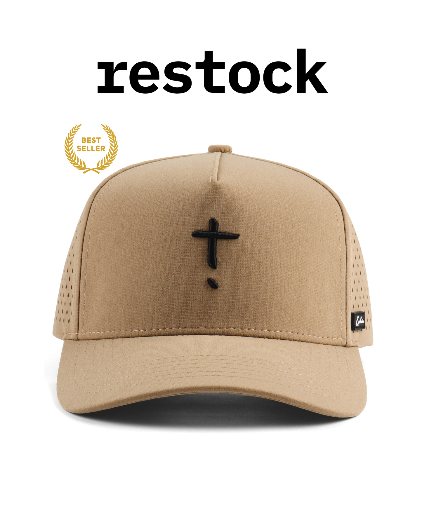 Exclaim Jesus Summit Cap | Khaki | High Profile
