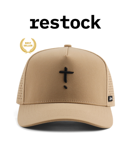 Exclaim Jesus Summit Cap | Khaki | High Profile
