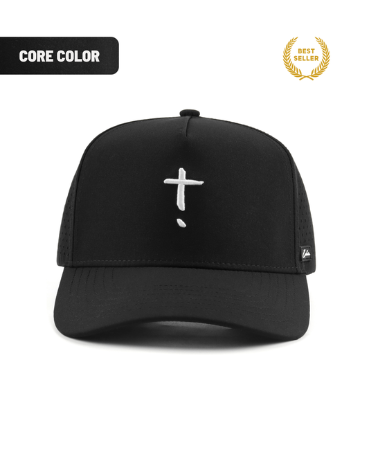 Exclaim Jesus Summit Cap | Original Black | High Profile