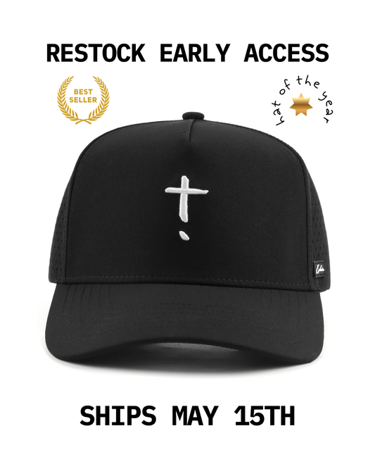 Exclaim Jesus Summit Cap | Original Black | High Profile