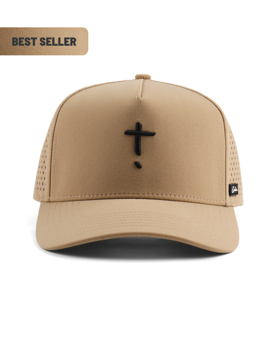 Exclaim Jesus Summit Cap | Khaki | High Profile