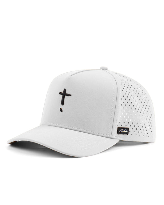 Exclaim Jesus Summit Cap | White